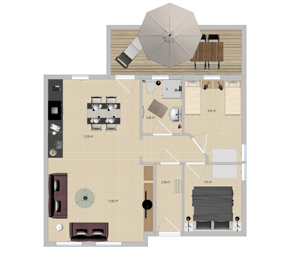 Appartement Oberdeck à Grömitz Extérieur photo